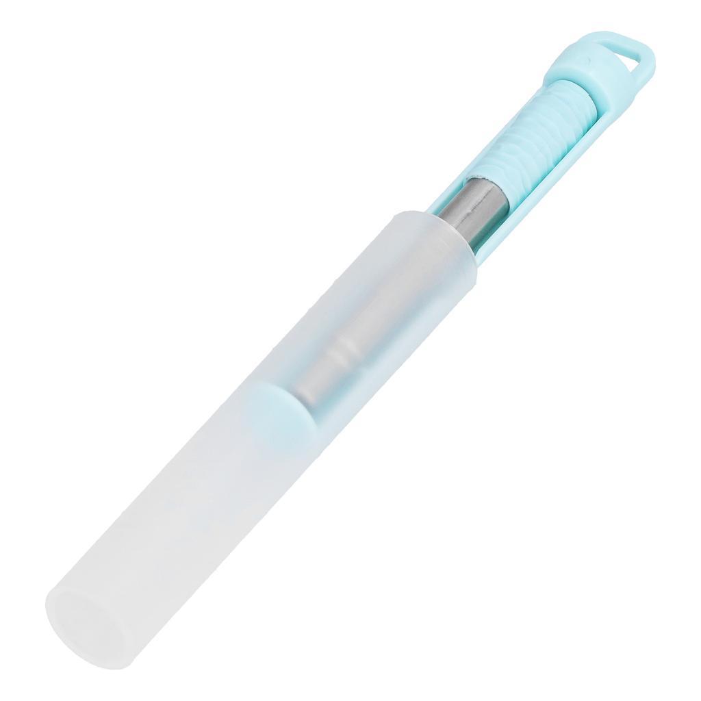 304 Stainless Steel Collapsible Straw Portable Foldable Drinking Straw Durable and Light for Coffee
