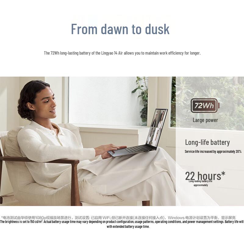 ASUS Zenbook 14 Air OLED AI Laptop, (CN version)