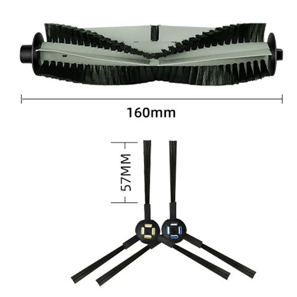 1 Set Roller Brush Side Brush Parts For Silvercrest SSR1 SSRA1 For Ilife For A9s A9 A7 A80 Plus A10s L100 Vacuum Cleaner Parts