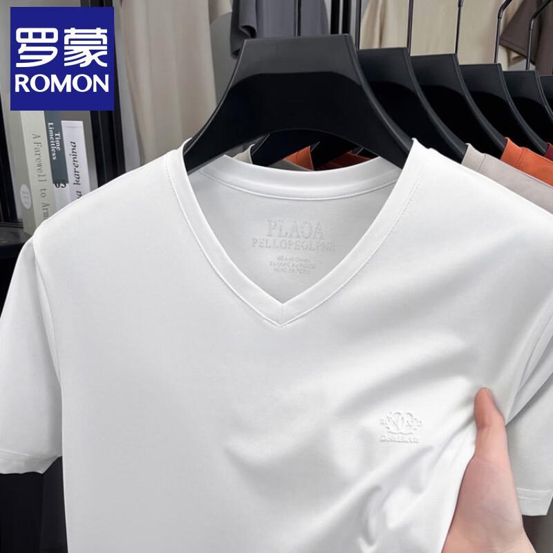 

Romons Men s V-Neck Short Sleeve T-Shirt 3XL