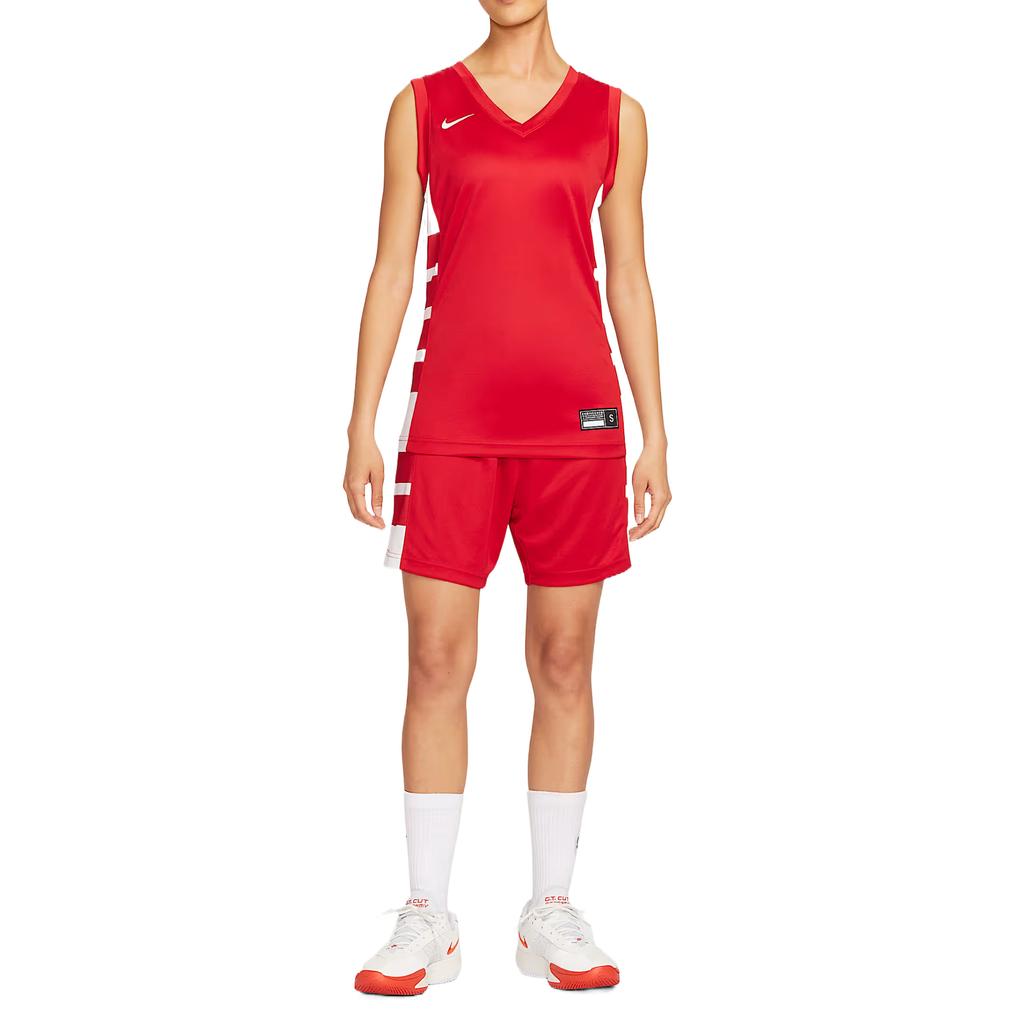 Nike Dri Fit Elite Power Basketball Jersey Women's Team Scarlet IM9814-694