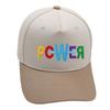 Unisex Retro Power Truck Driver Hat Color Blocked Embroidery Baseball Cap Popular Colour Female Lady Girl