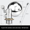 Stainless Steel Automatic Water Level Control Float Valve for Tanks and Towers