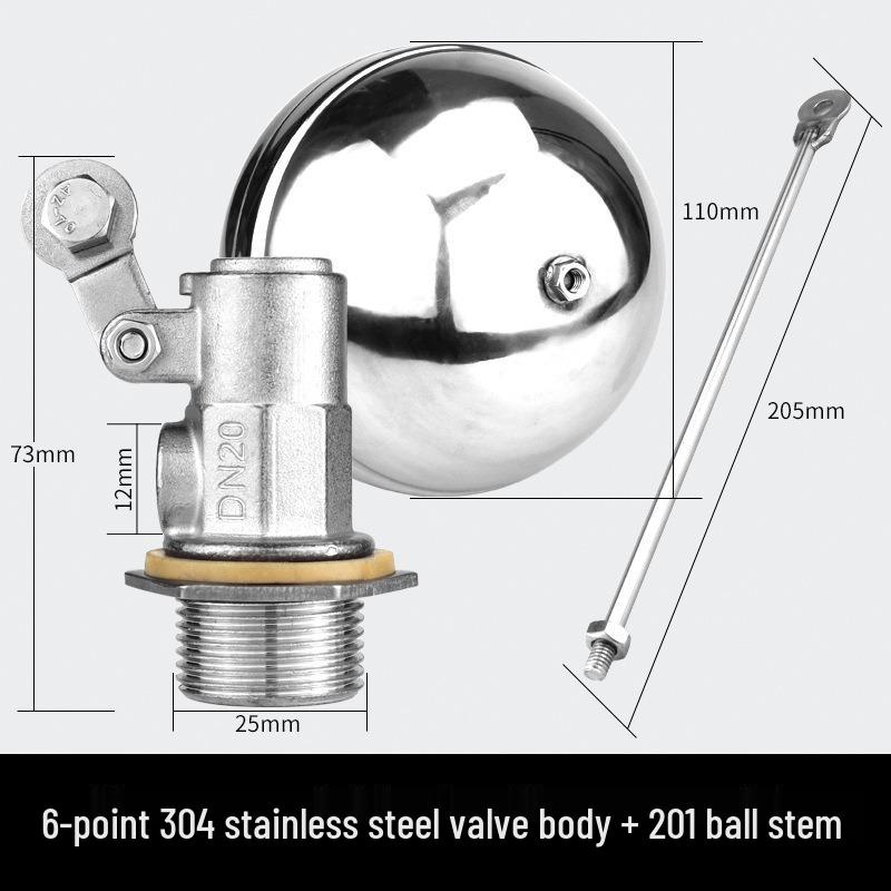 Stainless Steel Automatic Water Level Control Float Valve for Tanks and Towers