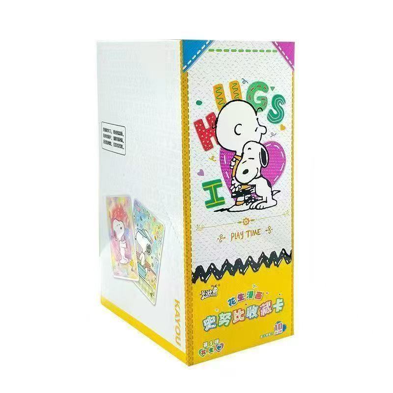 Authentic New Peanuts Snoopy Series Miracle Collector s World Travel Card Anime Toy Merchandise Holiday Gift Box