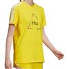 adidas Originals Casual Comfortable Round Neck Short Sleeve T-Shirt Women Tops Yellow FR9075