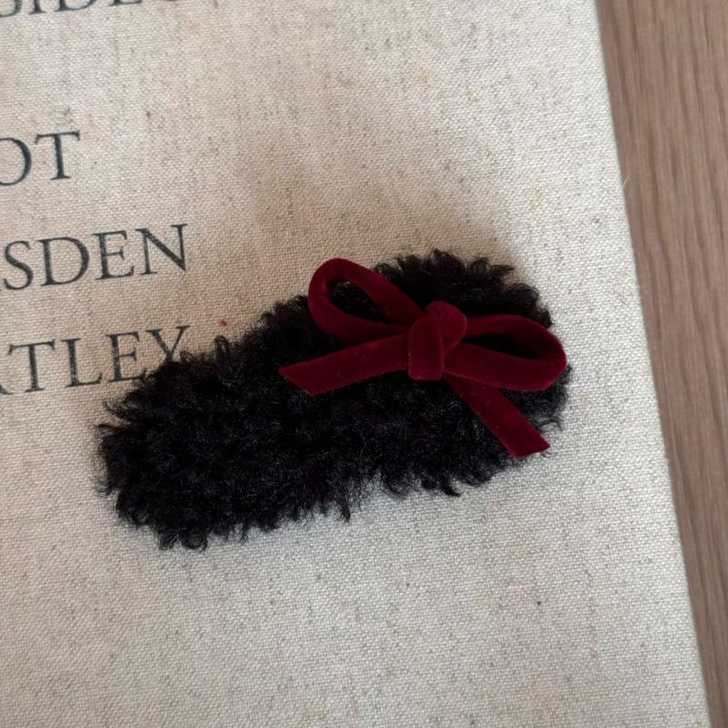 Sweet Style Bow Hairpin, Bang Hairpin, Loose Hairpin, Side Hairpin чёрный