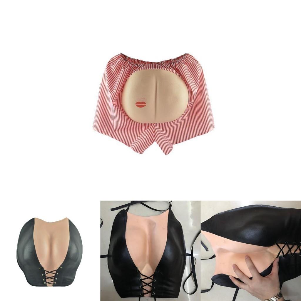 Halloweenové falešné svalnaté hrudní svaly Kůže Pěna Eva Pro Pohodlné Cosplay Kostýmy Dodávka