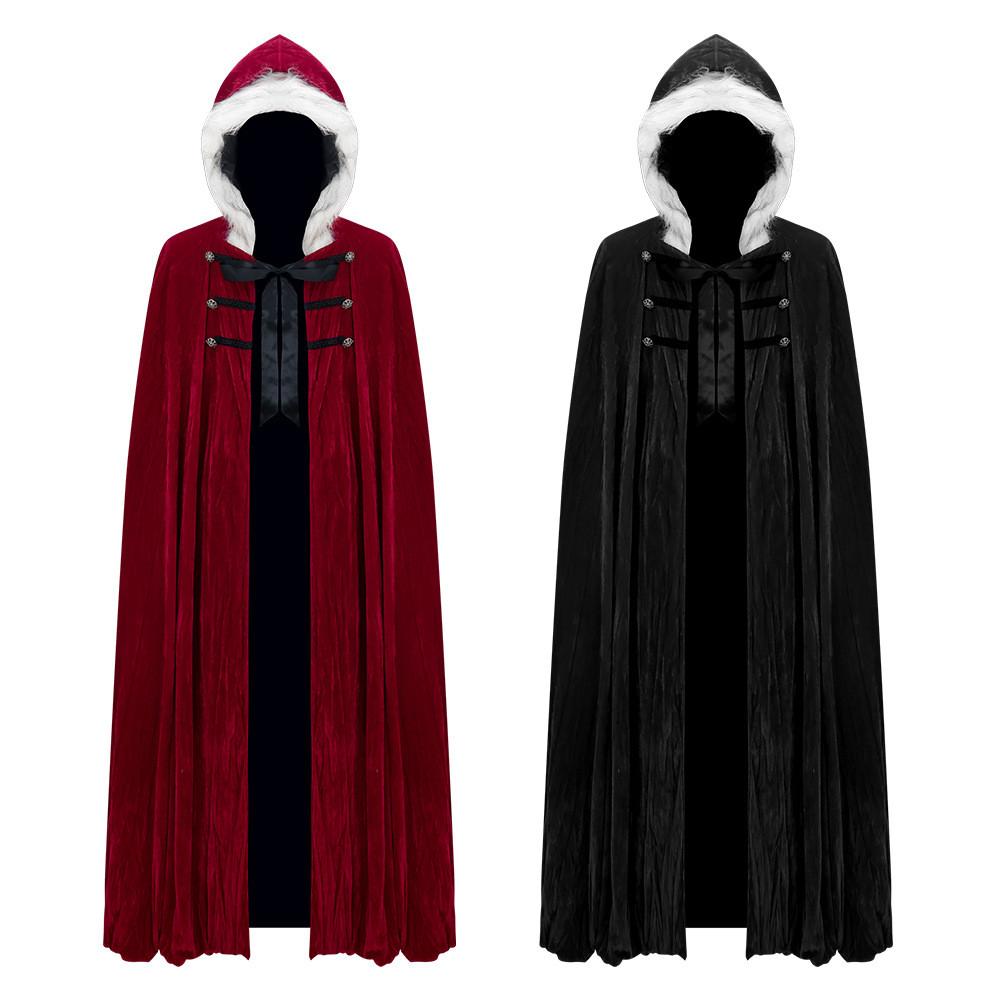 Fantasy Gothic Cloak For Cosplay And Themed Halloween Costumes