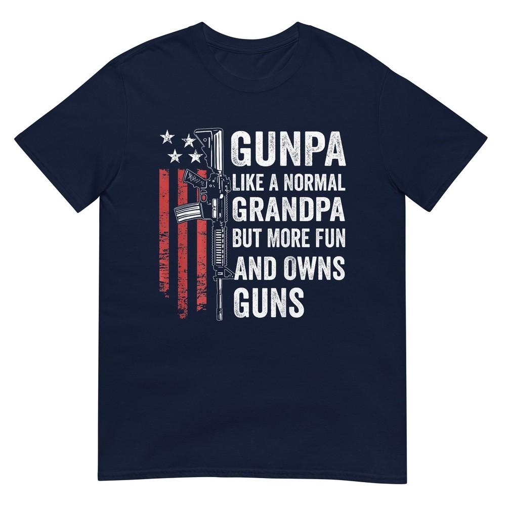 Gunpa Like A Normal Grandpa More Fun And Owns Guns (Back) S
