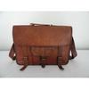 Vintage Dokumentmappe Satchel Mykt Skinn Laptop Messenger Bag Skulder Ny