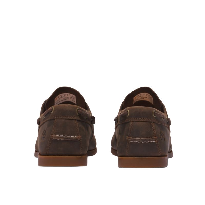 Timberland Cedar Bay Top Grain Leather Simple Comfortable Loafers Men Loafers Dark-Brown A29YG931