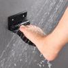 Aluminum Zinc Zinc Alloy Bathroom Pedals Foldable Bathroom Footrest Shower Footstool  Pregnant Women
