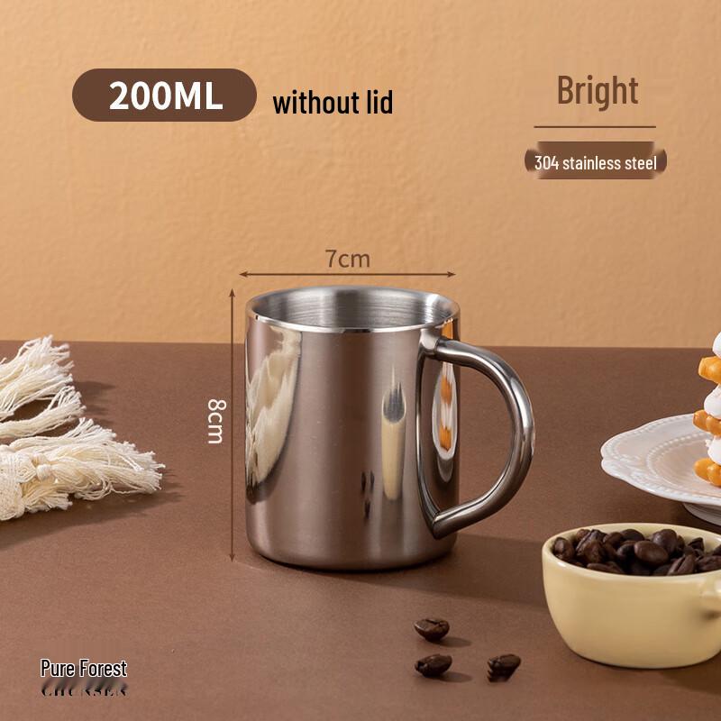 Chunsen Double-Layer Insulated Stainless Steel Mug Double-Layer Mug