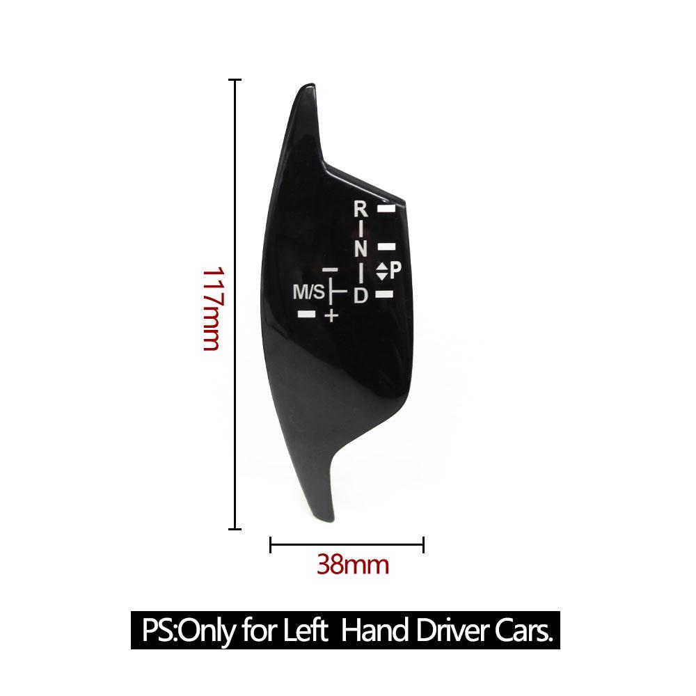 Left Hand Driver Car Interior Gear Shift Knob Panel Sticker Cover Replacement For BMW 5 6GT 7 X3 X4 G30 G31 G32 G11 G12 G01 G02