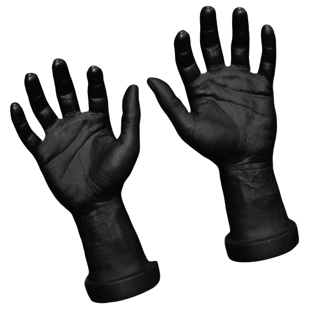 2X Sturdy Male Hand Models Ornament Realistic Male Hand Models for Accessories Photography and Educational Courses