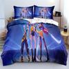 Kpop Demon Hunters Huntrix Beding Set Single Twin Ful Quen King-Sized Dimensionsd Dimensions Comfortable Quilt Cover Bedclothes Rom Soft Duvet Cover