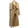 Mila Owen Leinenmischung Trenchcoat beige Damen Gebraucht
