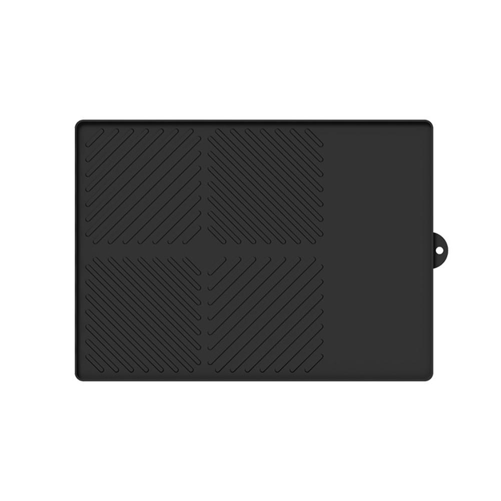 Barbecue Mat Set Silicone Drain Protective Heat Insulating Multi-functional Mats For Kitchen Bar Draining Mats Protective Pads
