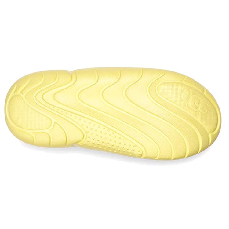UGG La Cloud Hi White Yellow Women's 1108914-MWSS