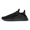 Pharrel x NMD Human Race Потрійний Чорний Унісекс Кросівки GX2487