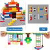 Classic Baseplate 32x32 Dots Building Blocks Bricks Base Plates DIY Plastic Board Building Blocks Baseplates Construction Toys