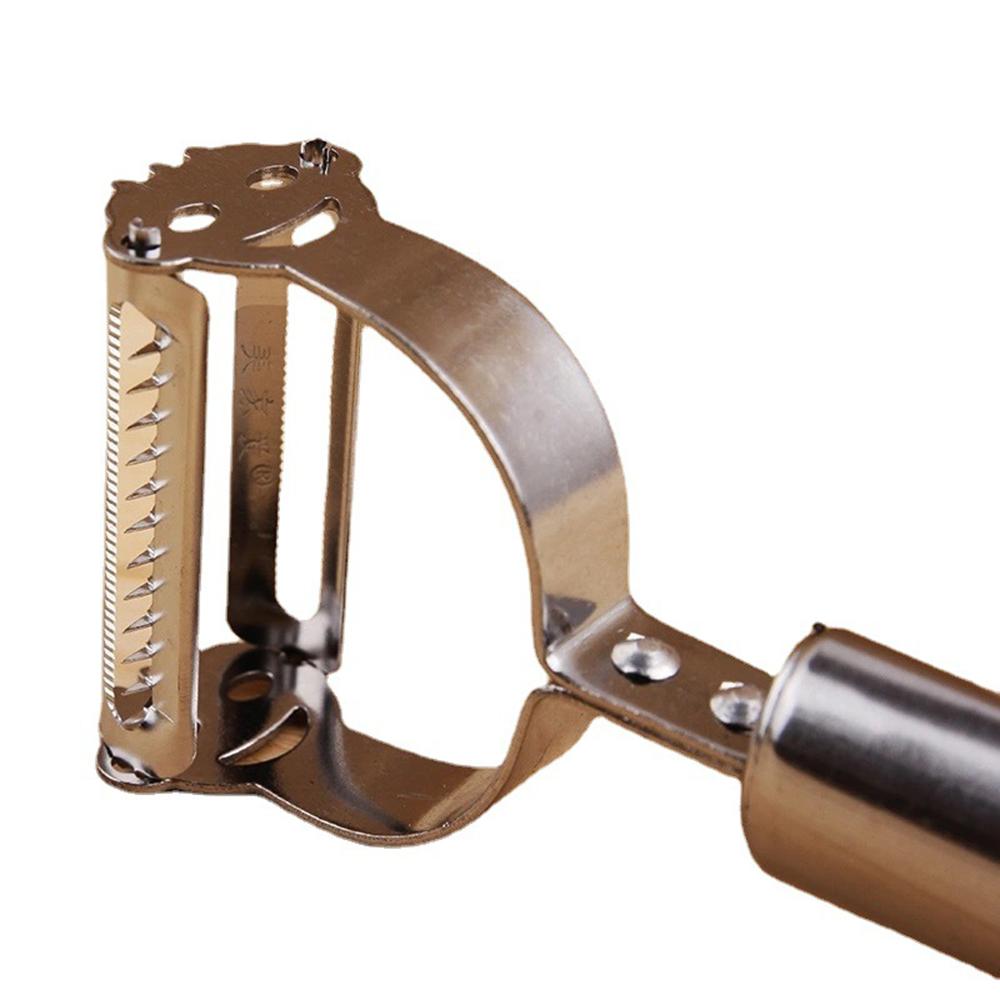 Multifunctional Kitchen Peeler Vegetable Fruit Peeler Stainless Steel Durable Potato Slicer Household Shredder Carrot Peeler
