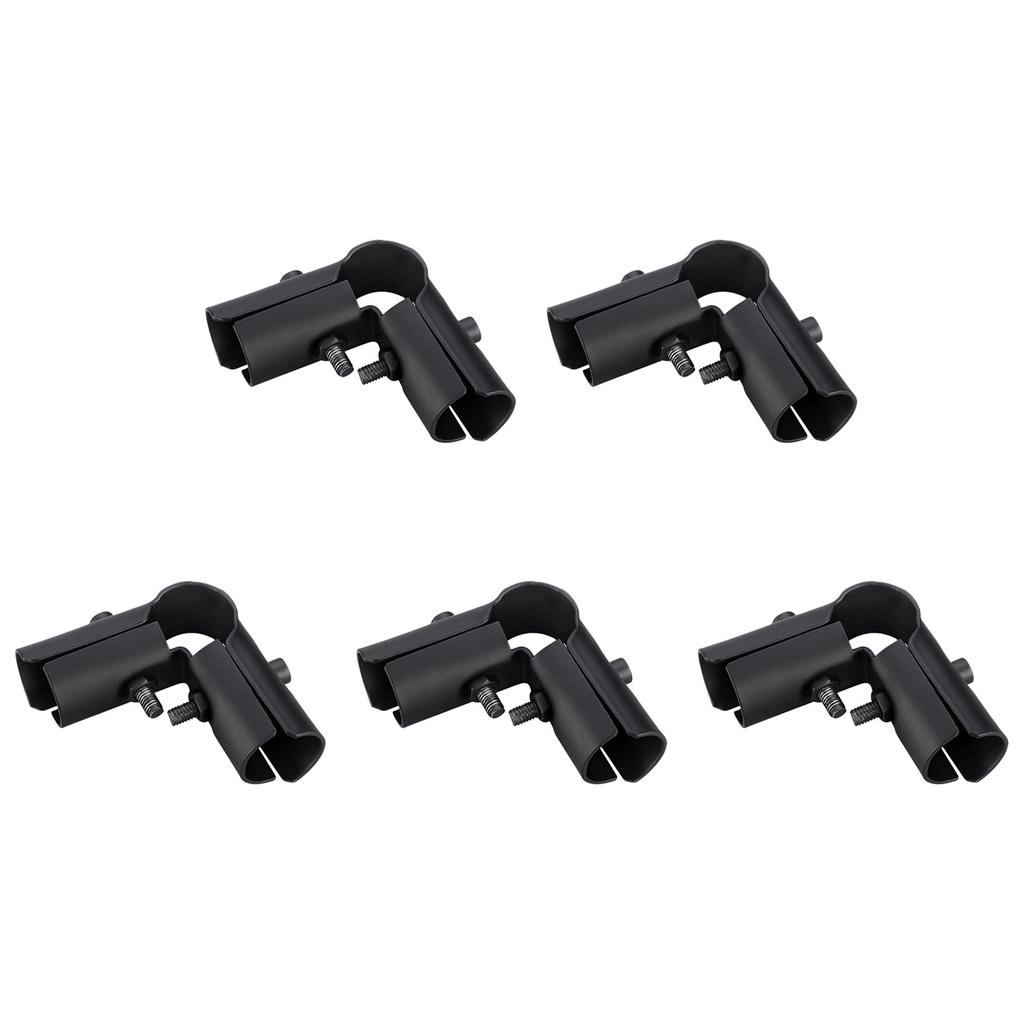 5 Stück Edelstahlrohr-Verbindungsstücke für Schränke und Gewächshäuser Rundrohrverbinder Trockengestell-Fittings