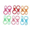 Colorful Alloy Strap & Spring Ring Keychain Buckle - Toy, Dog Hook, Handbag Accessory