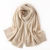 Women's 100% Pure Cashmere Hollow Knit Shawl, Versatile Solid Color Scarves, New Fashion Warm Wrap