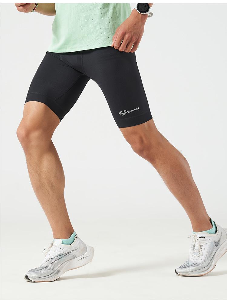 Heren Sneldrogende Compressie Hardloopbroek met Zakken - Strakke Pasvorm Anti-Blootstelling Fitness Basislaag