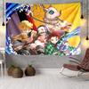 Demon Anime Group Tapestry, Unique Design Tapestry, Wall Decor for Bedroom,Livingroom, Playroom,Heartwarming Fan Holiday Gifts