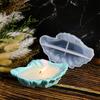 Kreative Silikonform zur Herstellung wunderschöner Muschelwellenteller und Aromatherapie-Kerzenhalter aus Gips als Dekoration