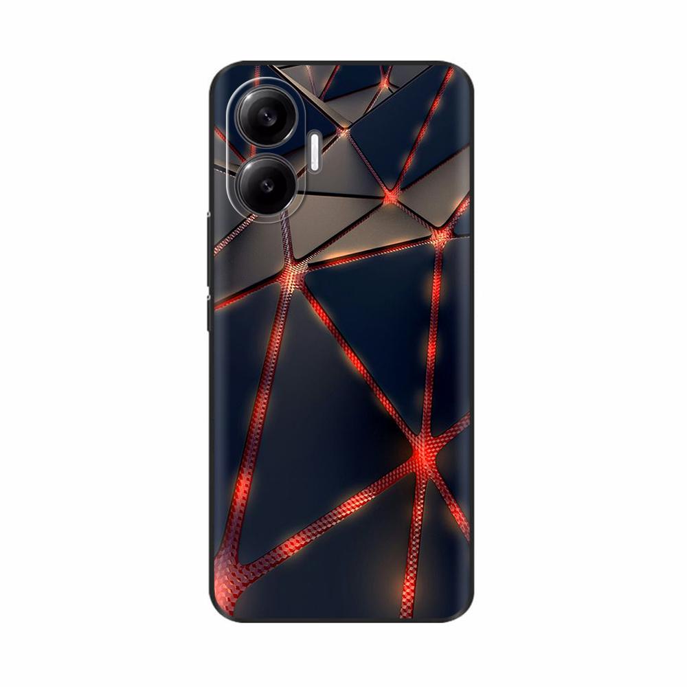 For Xiaomi Poco F7 PocoF7 Phone Cover For Redmi Turbo 4 Pro 5G Case Silicone Cute Love Painted Shockproof Shell Bumper Fundas