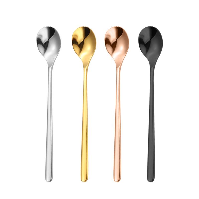 Stainless Steel Coffee Spoon Mixing Spoon Spoon Dessert Spoon Honey Extraction Spoon Bird's Nest Drip Spoon