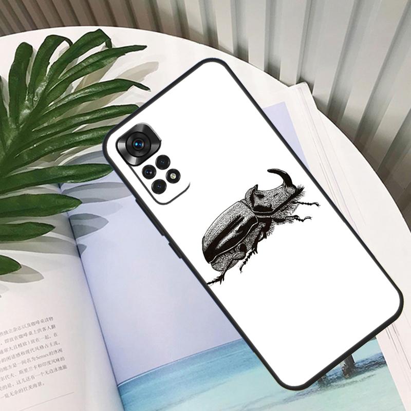 Beetles Insects Funda For Xiaomi Redmi Note 13 10 11 12 14 15 Pro Plus Case For Redmi 15C 12C 13C 14C 10C 15