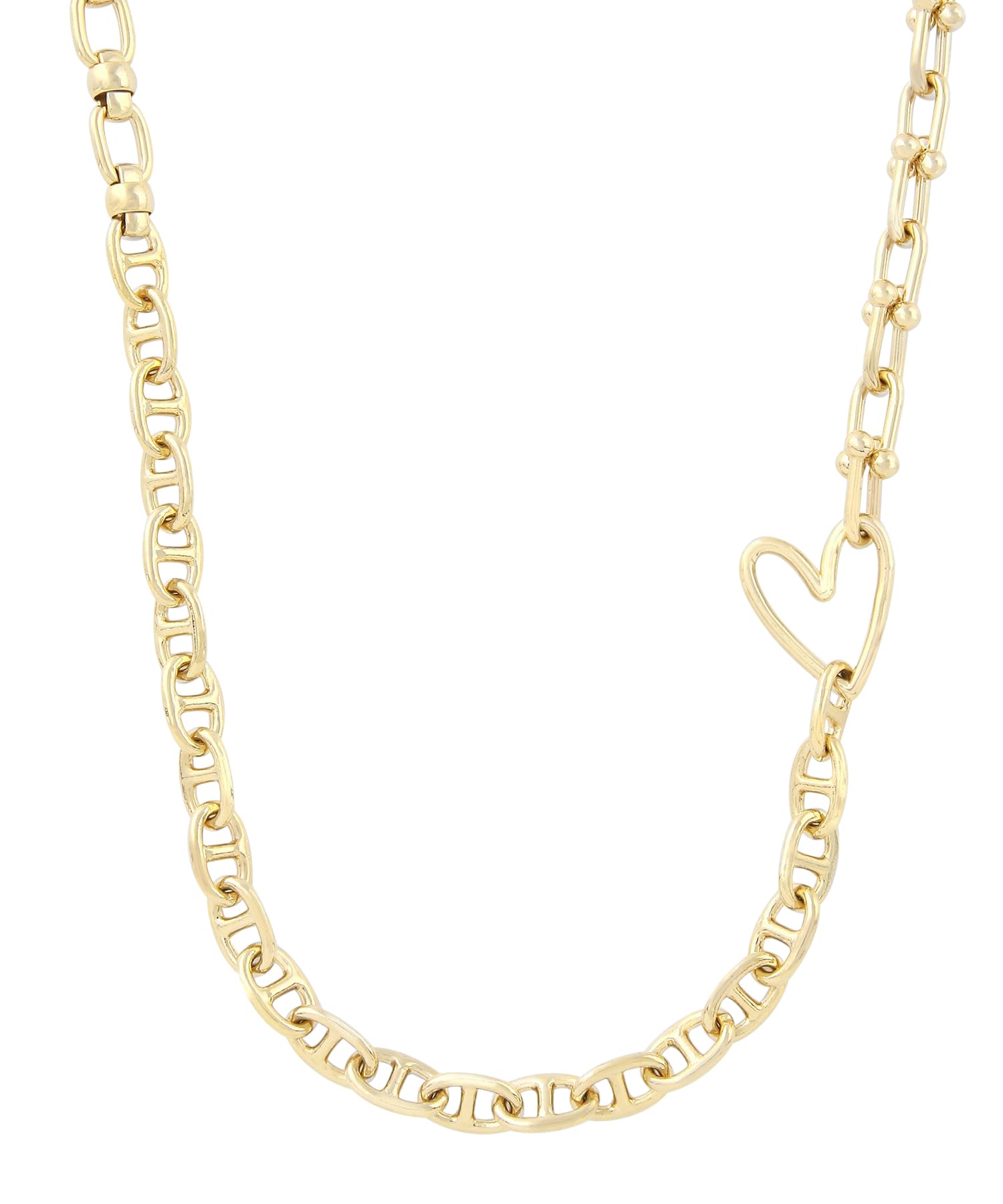 

Женское колье-цепочка Paul Smith Heart Mix золотой