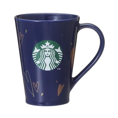 STARBUCKS Starbucks San Valentín 2024 Taza Azul Marino 414ml Taza Café Starbucks Azul Marino Día Regalo 2024 San Valentín