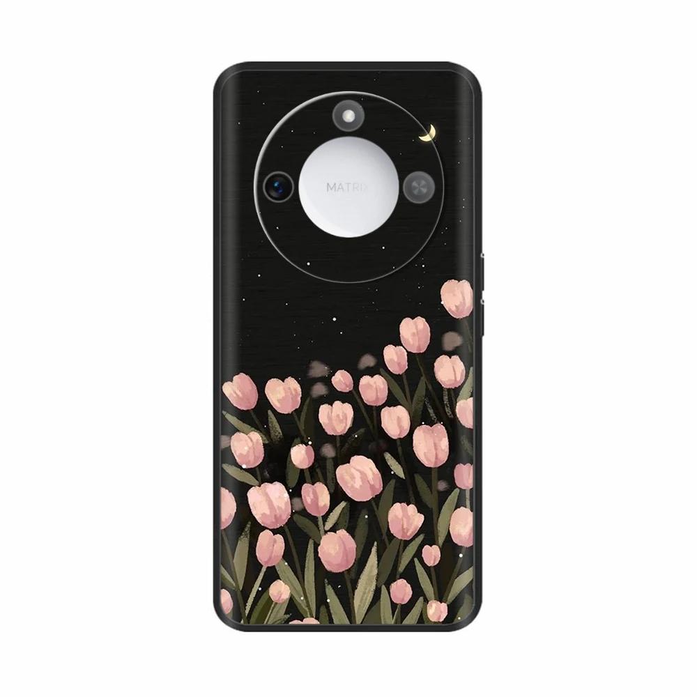 For Honor X9c Smart 5G Phone Case Lovely Cartoon Liquid Silicone Full Cover For Honor X9C Smart X9cSmart Cases Bumper Fundas