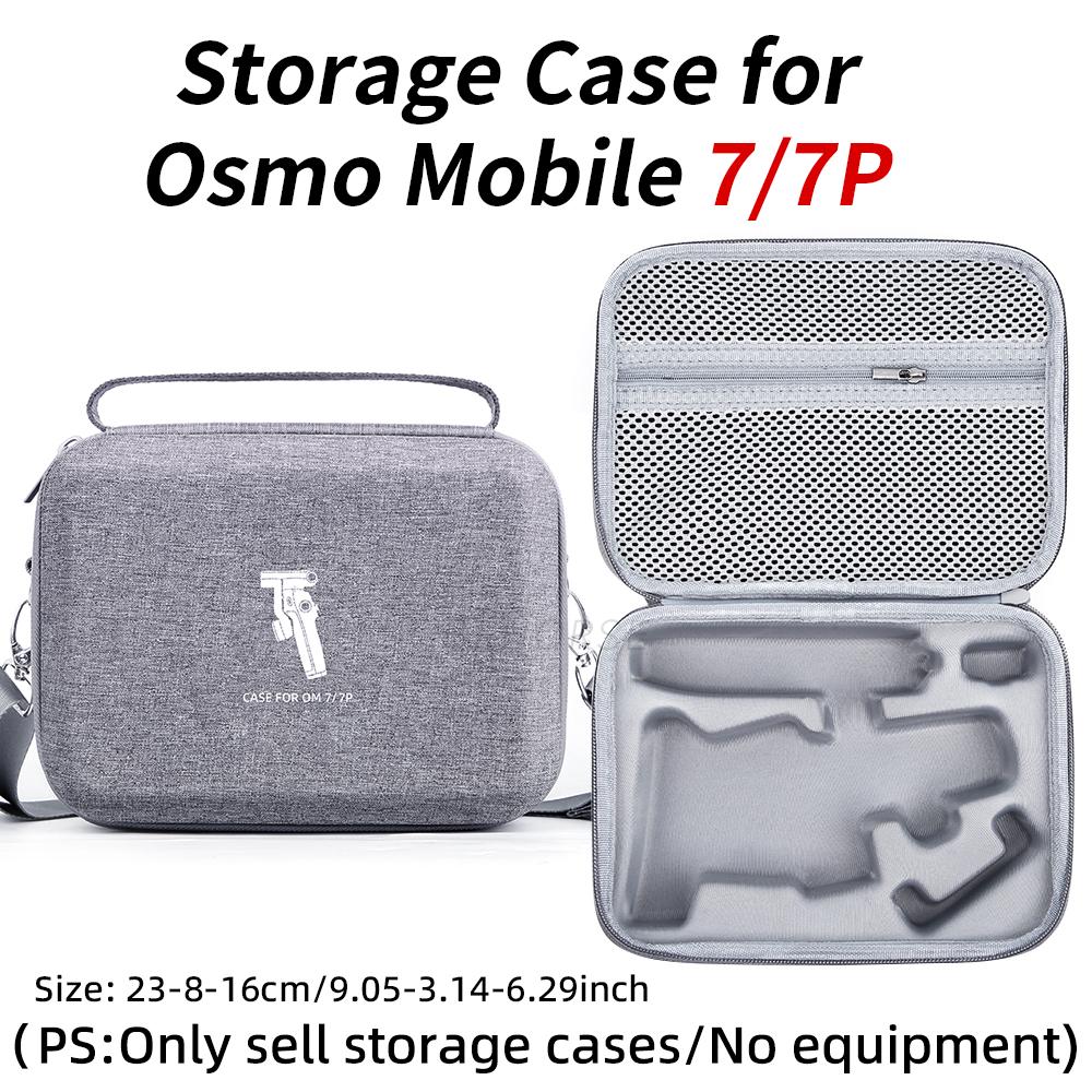 for DJI Osmo Mobile 7/7 Pro Carrying Case Portable Storage Bag Box Handbag for DJI OM 7/7P Handheld Gimbal Accessories