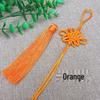 Chinese Knot Car Pendant - Handmade Tassel Accessory (Pack of 6)