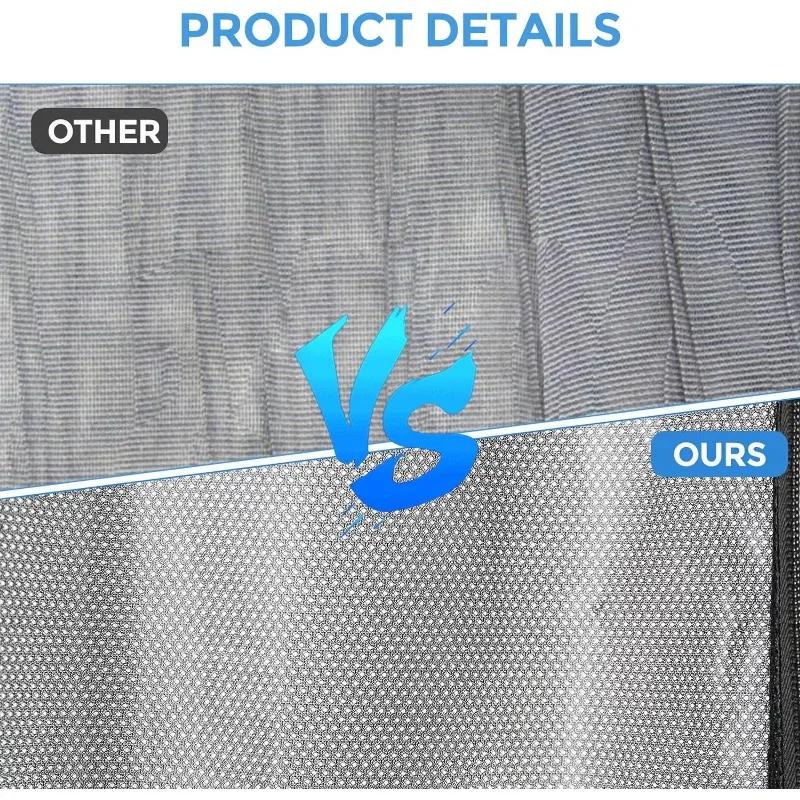 Trunk Ventilation Mesh Campervans Sliding Door Van Mosquito Net with Zipper for Fiat Ducato / Peugeot Boxer / Citroen Relay