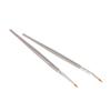 Fine Angled Eyeliner Brushes, Precision Gel Eye Liner Brush,Synthetic Bristles Eye Makeup Tool,Ultra Thin Slanted Flat Angle For