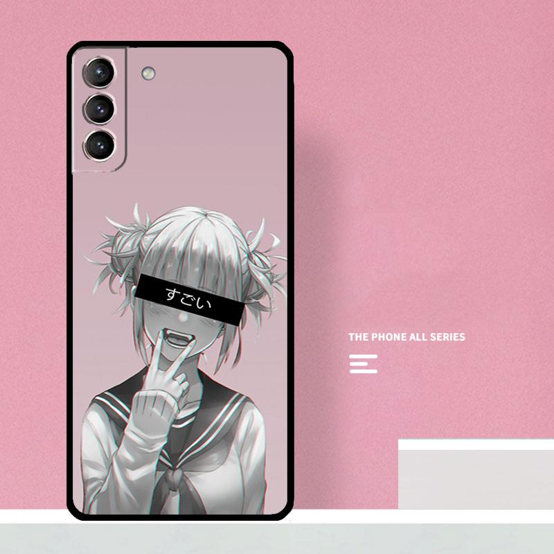 Sugoi Senpai Anime Phone Case For Samsung Galaxy S26 S25 S24 S20 S21 S22 S23 Ultra S10 Plus S25 FE Cover Coque