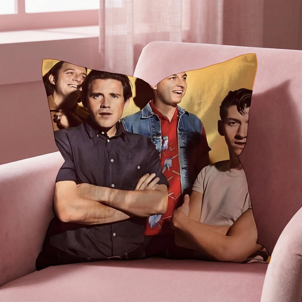 R-Rockové kapely A-Arctic Monkeys Povlak na polštář Víceúčelový povlak na polštář pro domácnost a auto - Oboustranný, měkký a odolný pro každodenní použití