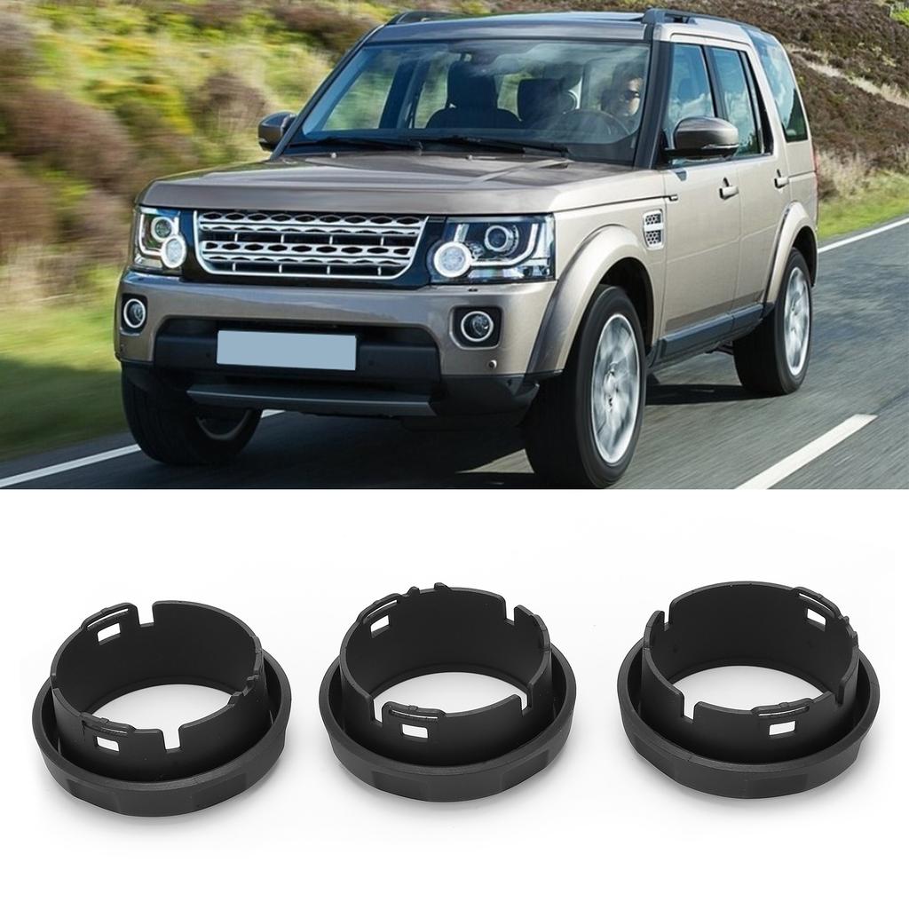 3pcs Air Conditioning Switch Knob Covers Rings Replacement for Land Rover Discovery 4/Sport
