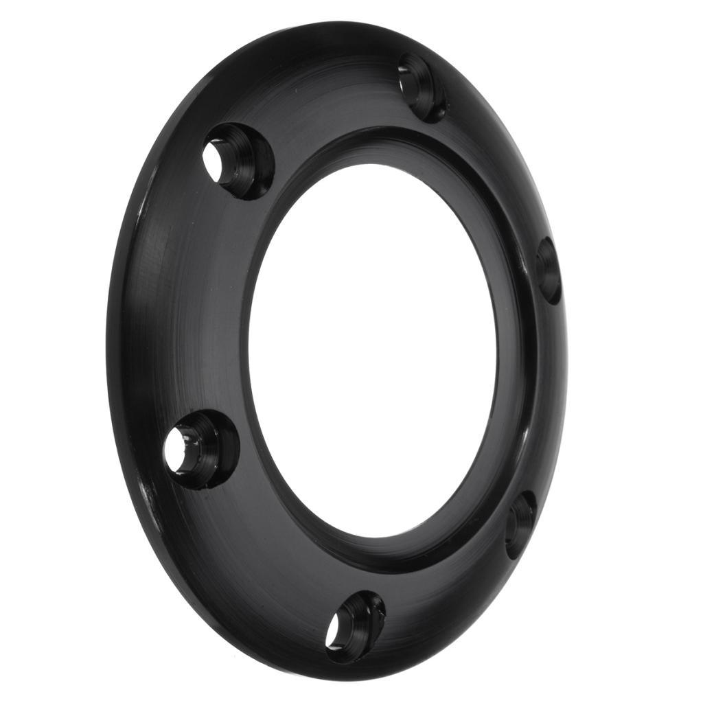 6 Bolts 70mm Stee Wheel Center Black