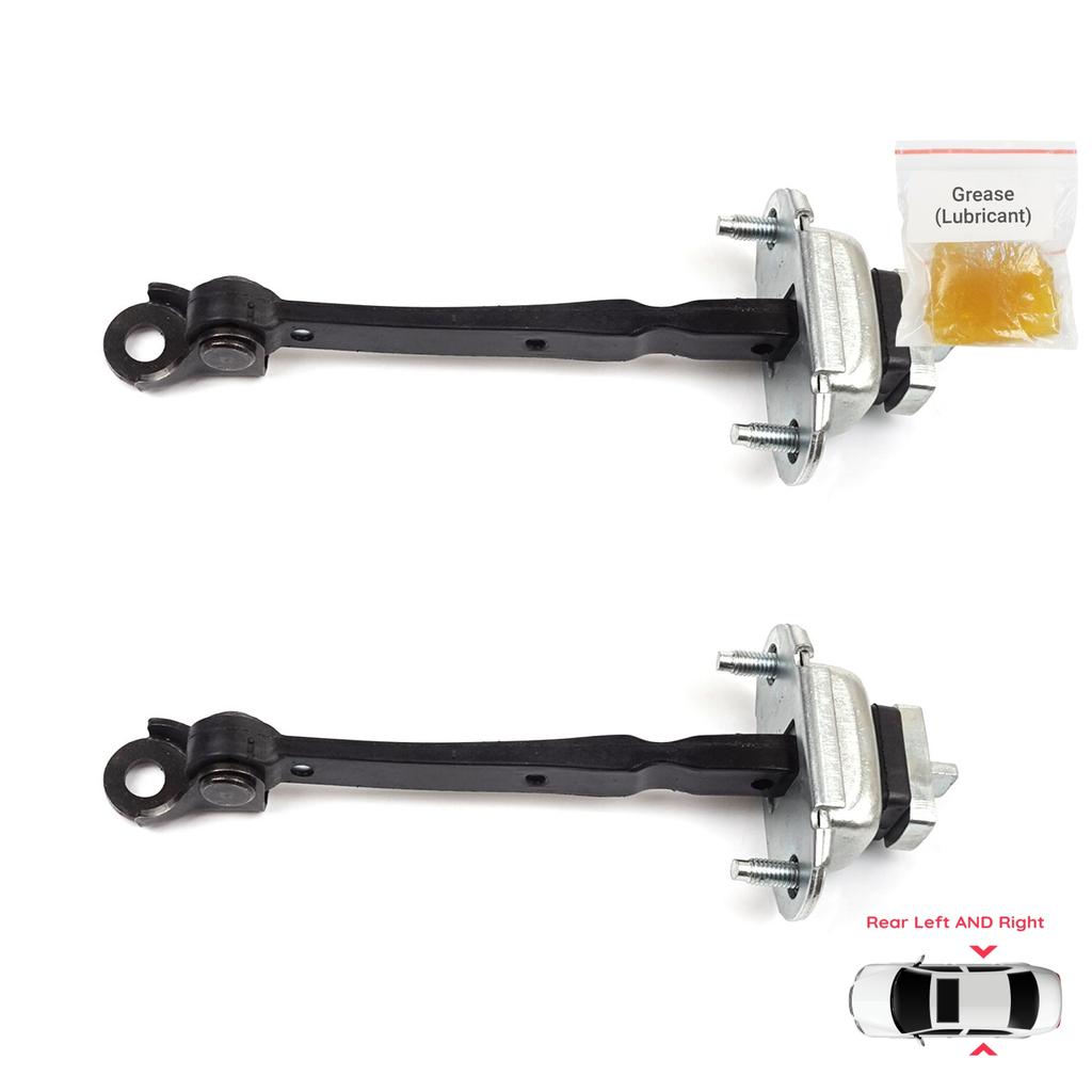 EDP1237-1 2 Pieces Rear Door Hinge Stop Check Strap Limiter 42467901 for Vauxhall Opel Mokka A J13 2013-2020