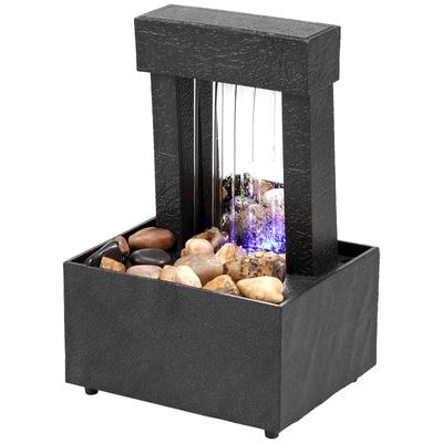 Tischbrunnen Dekor Tischbrunnen Entspannung Tischplatte Entspannung Mini Zimmerbrunnen für Heimdeko Handwerk