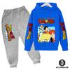 Anime Dragon Ball Z kapuutsikomplekt poistele Riided Lastele kapuutsid Anime riided Goku kapuuts, tüdrukute dressipluus 3-14a lastele